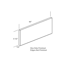 Though your initial measurements already included these appendages, finding their height, width, and depth separately will give you a more accurate picture of how large each cabinet is. Cherry K Toe Kick Skin Panel Wood Cabinet Factory