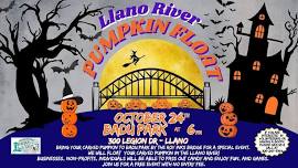 Llano River Pumpkin Float at Badu Park