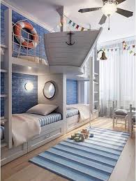 From subtle coastal theme wallpaper with palm. Childrens Ocean Themed Bedroom Ideas