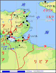 Km and a coastline of 1,148 km on the mediterranean sea to the north. è²¯æ°´æ±  ã‚«ã‚¤ãƒ­ãƒ¯ãƒ³ ãƒãƒ¥ãƒ‹ã‚¸ã‚¢ å¤§å†…å±±é›'è¨˜å¸³
