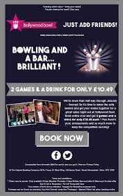 Uk S Best Ten Pin Bowling Experience Drink Menu Ten Bowling