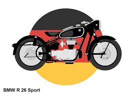 Vector Art Bmw R 26 Sport