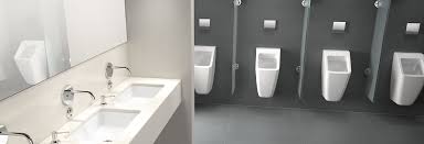 Open air urinals in central london. Aquazero Urinale Von Villeroy Boch