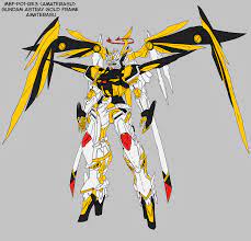 Gundam seed astray tenku no hime 2. Mbf P01 Re3 Amaterasu Gundam Astray Gold Frame Amaterasu Quite Cool Suit Here My Variations Of The Color Schemes Gundam