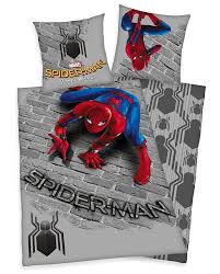 Fur Das Superhelden Kinderzimmer Spiderman Bettwasche 135 X 200 Cm Marvel Wendebettwasche In Grau Aus Baumwolle Spide Mit Bildern Marvel Spiderman Spiderman Kinderzimmer