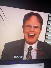 Dwight took the bait and sent a $200 bouquet of flowers to Pam. How does  this work? : r/DunderMifflin