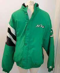 Vintage Starter New York Jets Jacket Size Xl Classic Team Collection Ebay In 2021 Jackets New York Jets Athletic Jacket