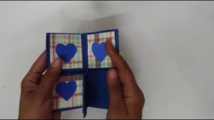 (hold your paper in the landscape position) fold each of the pieces of designer paper really well. Easy Never Ending Card Endless Card Making Idea How To Craftlas Youtube