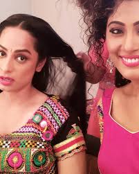 Ansha Sayed on X: Navratri shooting cid t.corfQ8bGt5bv  X