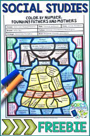 Freebie Your Upper Elementary Students Will Love This Founding Fathers And Mo Social Studies Activities Homeschool Social Studies Social Studies Middle School