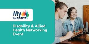 Disability and Allied Health Networking Event