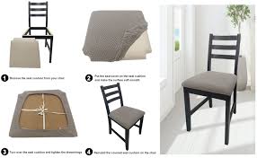 Give your chairs a brand new look just by reupholstering the seat cushions. Beige 4 Northern Brothers Seat Covers For Dining Room Chair Seat Covers Linen Table Accessories Ambient Food Service Equipment Supplies