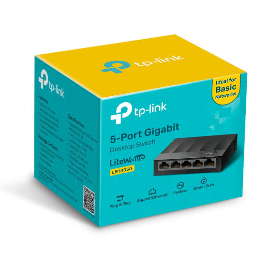 Switch Tp-Link 5 Puertos 10/100/1000 Ls1005G