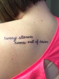 The latest and loved, and the ones to look out for. Shoulder Blade Quote Tattoos Novocom Top