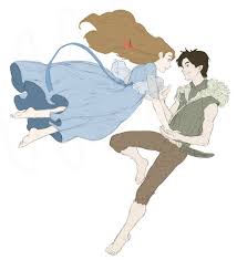 Peter And Wendy Flying Colored By The First Marauder Deviantart Com On Deviantart Peter And Wendy Peter Pan Flying Fairytale Art