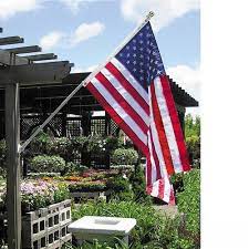 How to display an american flag the. Complete Supreme Us Flag Home Set With Spinning Pole American Flagpole Flag Co