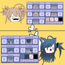 Gacha Life Hair Cute Cartoon Drawings Character Outfits Cute Anime Character