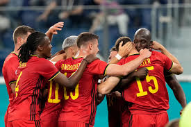 Romelu lukaku gets his second! Lukaku Brace Helps Belgium Start Euro 2020 With 3 0 Russia Win Daily Sabah