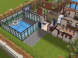Hotel Swimming Pool Plan Maison Maison Sims