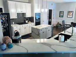 It can be alarming when you open your fridge and it's not cool or when your dishes come out of the dishwasher still dirty. Austin Tx Forza Vicostone Quartz Counter Tops And Island Kitchen Transitional Kitchen Austin By Blue Label Granite Houzz
