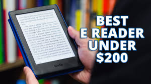 If money is no object and you want the most luxurious reading experience a digital ebook reader can give you, then it doesn't get any better than the 2019 version of amazon's kindle oasis. Top 5 Best E Reader Under 200 In 2021 Youtube