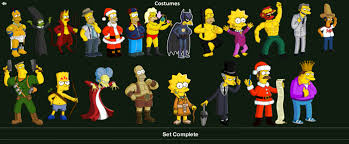 The simpsons the bumbling father of the simpson family. The Simpsons Tapped Out Characters Costume Changes The Simpsons Simpson Character Costumes