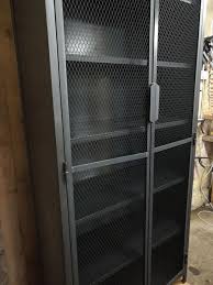 210 X 95 X 40 Cm Toutes Dimensions Possibles Armoire Entierement En Acier Brut Corniere Acier 30 Et 25 Meubles Industriels Mobilier De Salon Meuble Bois Metal