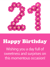 Birthday, wedding, corporate, anniversary & engagement cakes plus toppers, cake boards, icing and more. Sweet Roses Happy 21st Birthday Card Birthday Greeting Cards By Davia