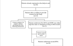 Participant Flow Chart Bva Blood Volume Analysis Edw