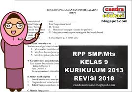 (rpp) nama sekolah mata pelajaran kelas/semester materi pokok alokasi waktu. Rpp Ips Kelas 9 Kurikulum 2013 Revisi 2018 Semester 1 Dan 2