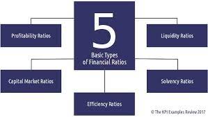 The 5 Basic Types Of Financial Ratios What Are Financial Ratios Common Financial Ratios Interpretation And List Financial Ratio Financial Analysis Financial
