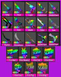 Mm2store is owned by the biggest mm2 discord server with over 75,000 members! Roblox Murder Mystery 2 Mm 2 Alle Chroma Messer Schusswaffen Und Haustiere Ebay