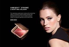 Model Eliza Hartmann For Hourglass Cosmetics Campaign Hourglass Cosmetic Cosmetics Design Inspo