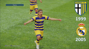 Frey, bergomi, simic, colonnese (78' west), j match between parma and inter in season 1998/1999. Parma 1999 Vs Real Madrid 2005 Youtube