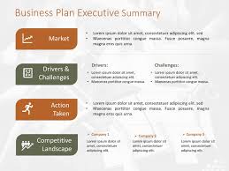Business Plan Executive Summary Template Executive Summary Template Executive Summary Business Plan Template