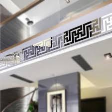 However, safety can be a concern. Mirror Diy Wallpaper Skirting Line Wall Stickers Waistline Wall Decal Ceiling Decor Buy At A Low Prices On Joom E Commerce Platform
