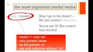 Learn modal verb definition and how to use modal verbs in english with useful grammar rules, esl the modal verbs of english are a small class of auxiliary verbs used to express possibility, obligation. Modal Verbs Introduction Youtube