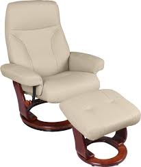 These recliners allow you to kick up your feet & stretch your body to relax. Beige Recliners Leather Fabric Beige Reclining Chairs