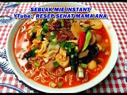 Yuk simak resep berikut ini. Resep Cara Masak Seblak Mie Instant Dower Youtube
