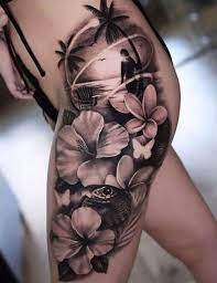 Discover the ancient art of kakau and its traditional black ink. 100 Stunning Hibiscus Tattoos Tattoo Inspiration Their Meanings