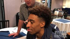 UConn MBB's Isaiah Whaley Postgame (Merrimack): 10/30/17