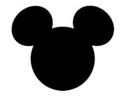 Printable minnie mouse head silhouette. Micky Maus Kopf Silhouette Novocom Top