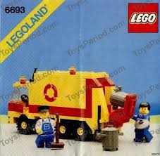 Please note that these instructions are for personal use only. Lego 6693 Refuse Collection Truck Set Parts Inventory And Instructions Lego Reference Guide