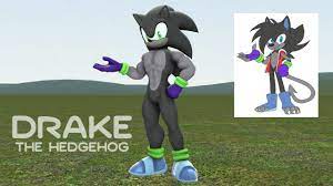 Drake The Hedgehog (OC Commission) - 2021 by StoneHedgeART -- Fur Affinity  [dot] net
