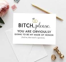 Maid Of Honor Proposal Cardwill You Be My Maid Of Honor Card Etsy Bridesmaid Proposal Bridesmaid Proposal Cards Be My Bridesmaid Cards