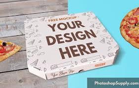 Download Free Pizza Box Mockup Photoshop Supply