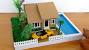 Popsicle Stick Log Cabin