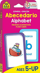 Reinforce your child's understanding of the alphabet by helping them construct all of the letters using pipe cleaners. School Zone Bilingual Alphabet Flash Cards Ages 5 Kindergarten To 1st Grade Esl Language Immersion Phonics Abcs Alphabetical Order And More Spanish And English Edition Spanish Edition Pricepulse