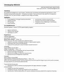 Here's how to write a great one. Lineman Apprentice Resume Example Company Name Riverside California