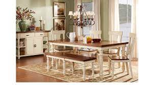 Originally popularized by home pattern books. Hillside Cottage White 5 Pc Dining Room Rectangle Traditional